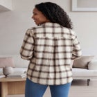 Plaid Flannel Shirt image number null