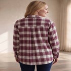 Plaid Flannel Shirt image number null