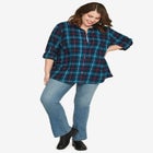 Plaid Flannel Shirt image number null