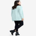 V-Neck Button-Front 100% Cotton Boyfriend Cardigan image number null