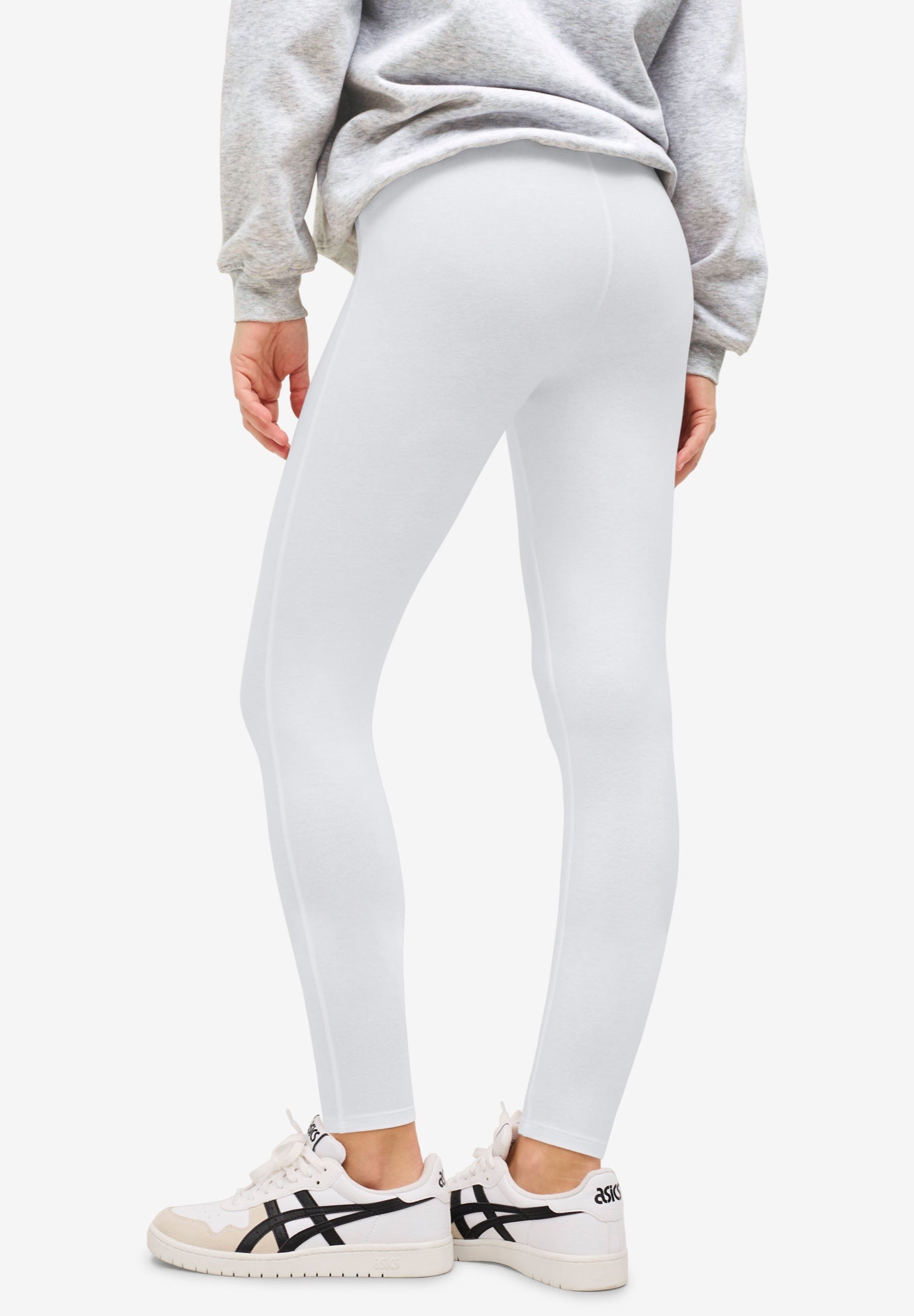 Cotton Spandex Full Length Leggings image number 1