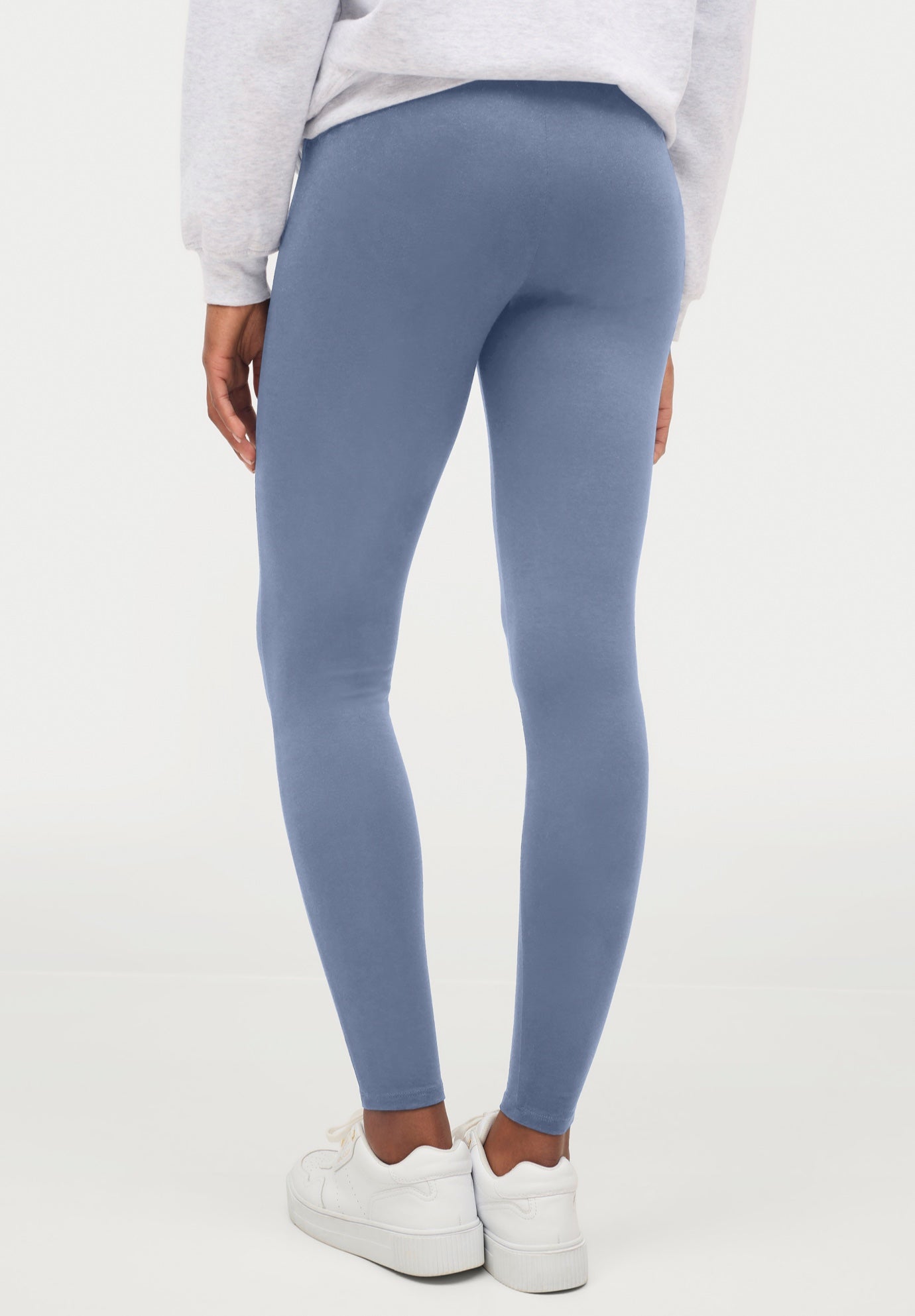 Cotton Spandex Full Length Leggings image number 1