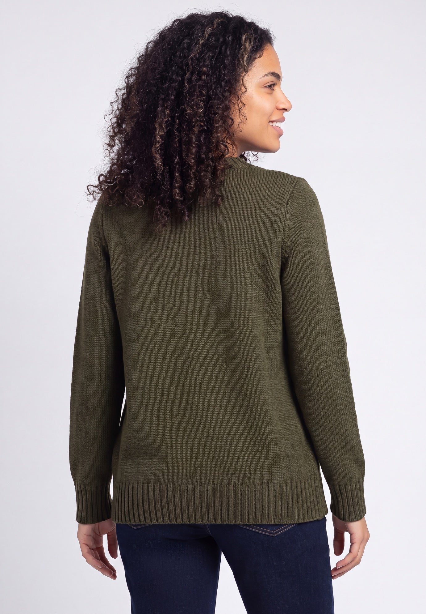 Button Y-neck Sweater image number 1
