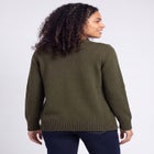 Button Y-neck Sweater image number 1