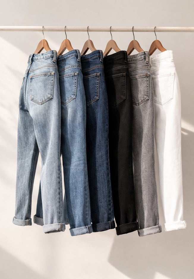 Mid-Rise Stretch 5-Pocket Relaxed Fit Boyfriend Jeans image number 3