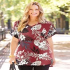 Dolman Sleeve Georgette Top image number null