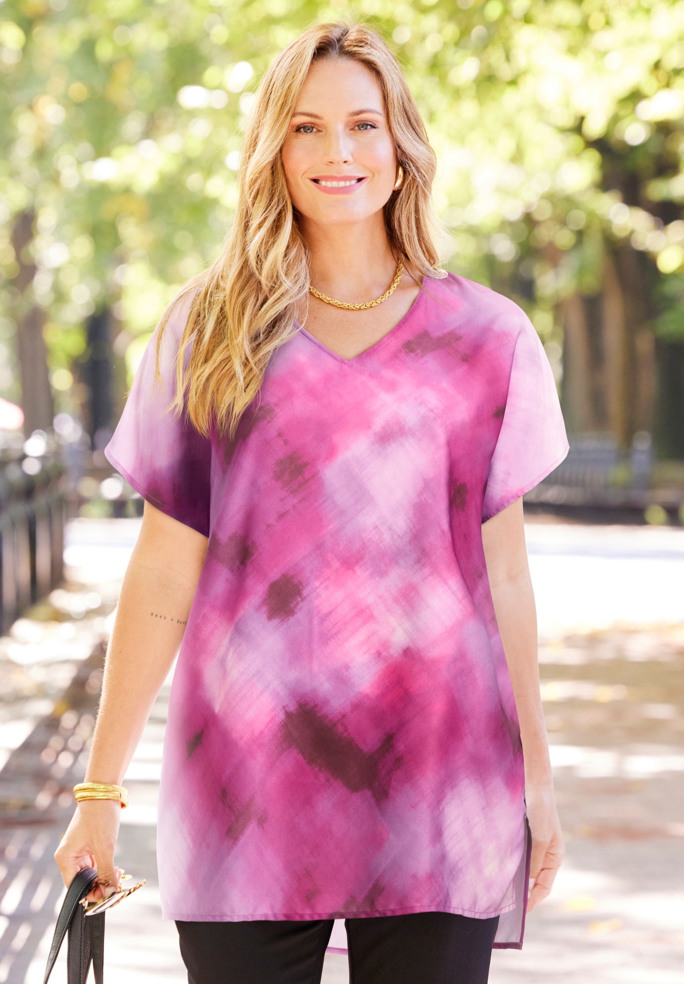 Dolman Sleeve Georgette Top image number 0