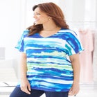 Dolman Sleeve Georgette Top image number null