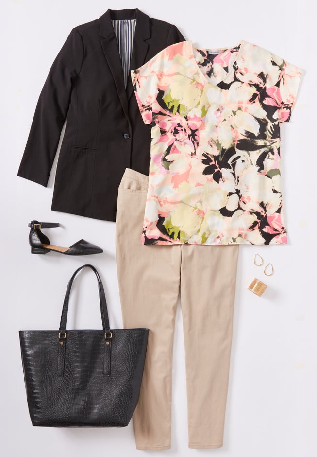 Dolman Sleeve Georgette Top image number 3