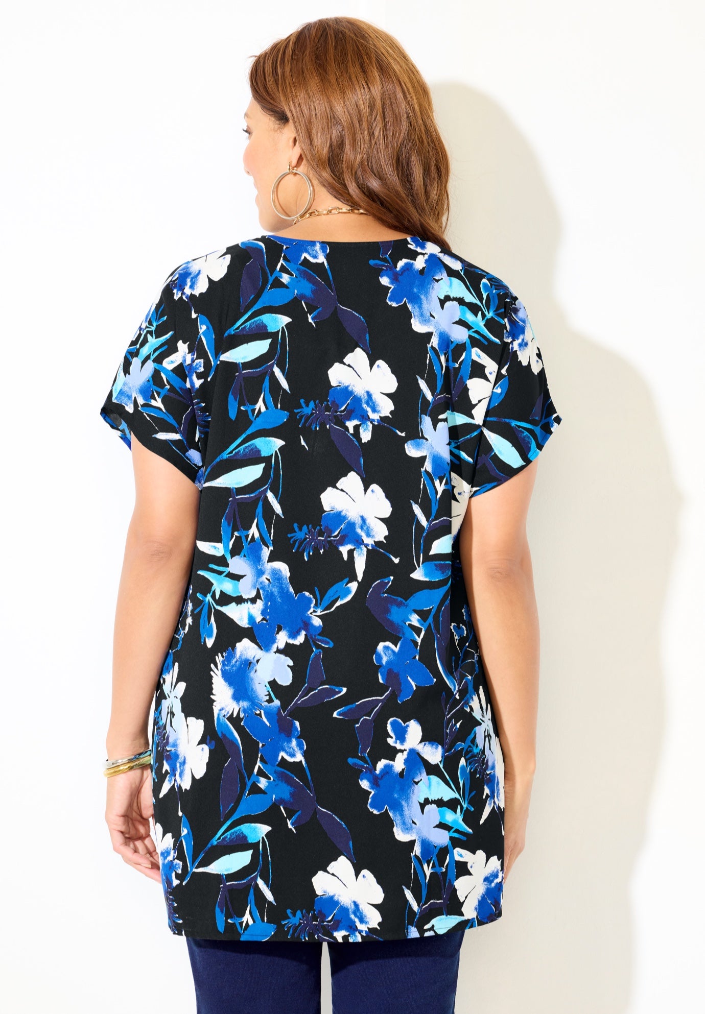 Dolman Sleeve Georgette Top image number 2