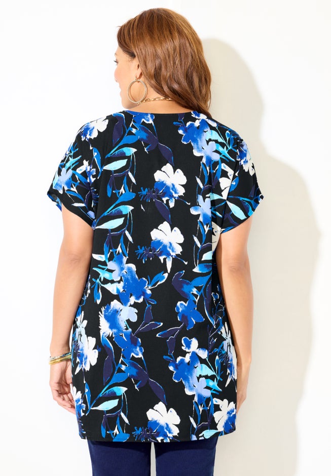 Dolman Sleeve Georgette Top image number 2