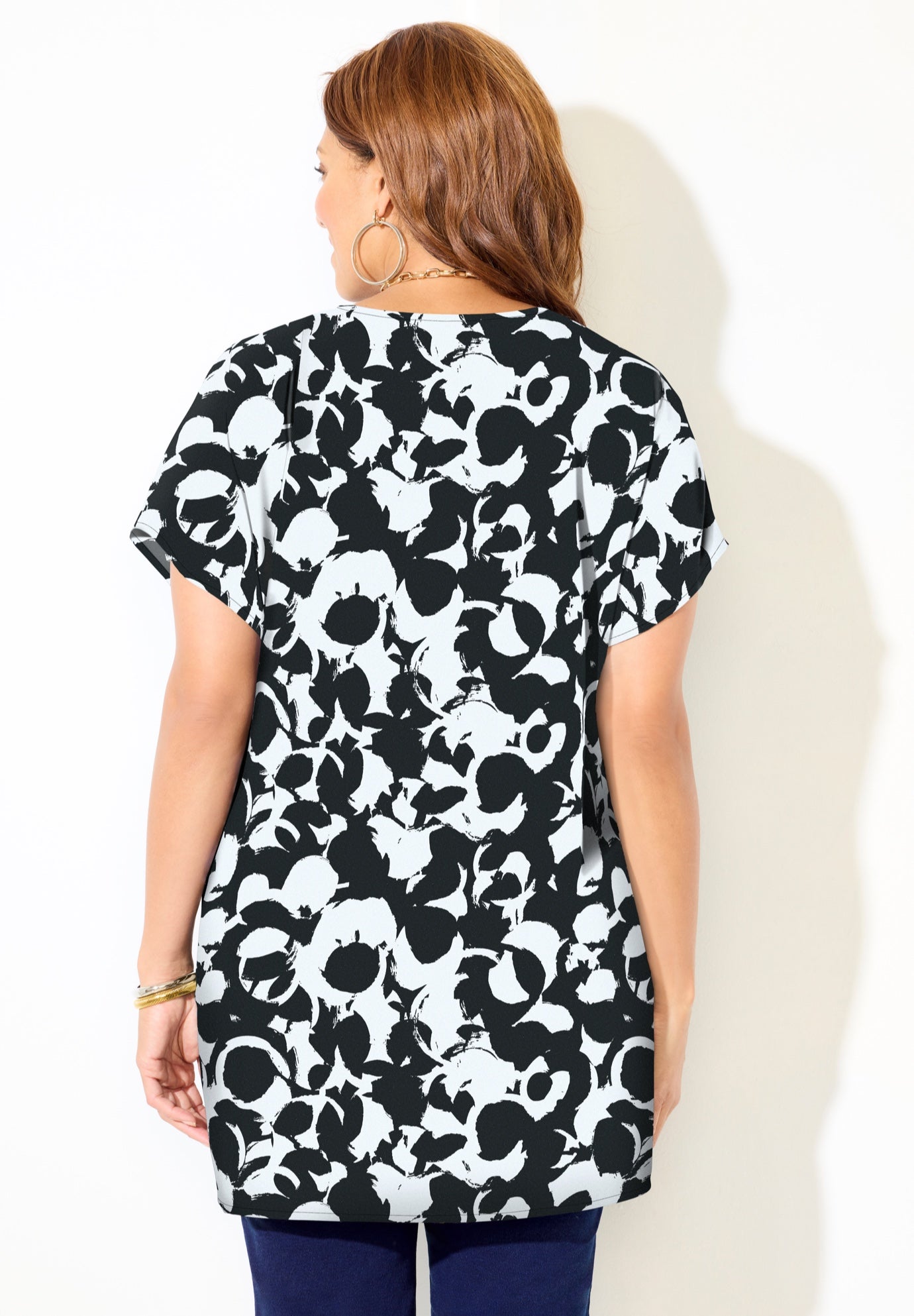 Dolman Sleeve Georgette Top image number 1