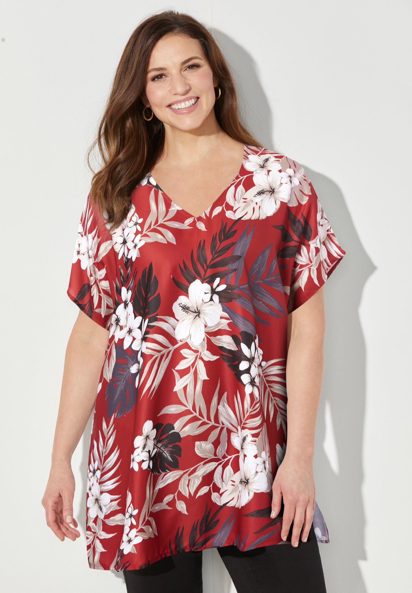 Dolman Sleeve Georgette Top image number 0