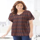 Dolman Sleeve Georgette Top image number null