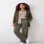 Soft Waffle-Knit Long Cardigan image number 3