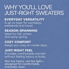 Button Y-neck Sweater image number 3