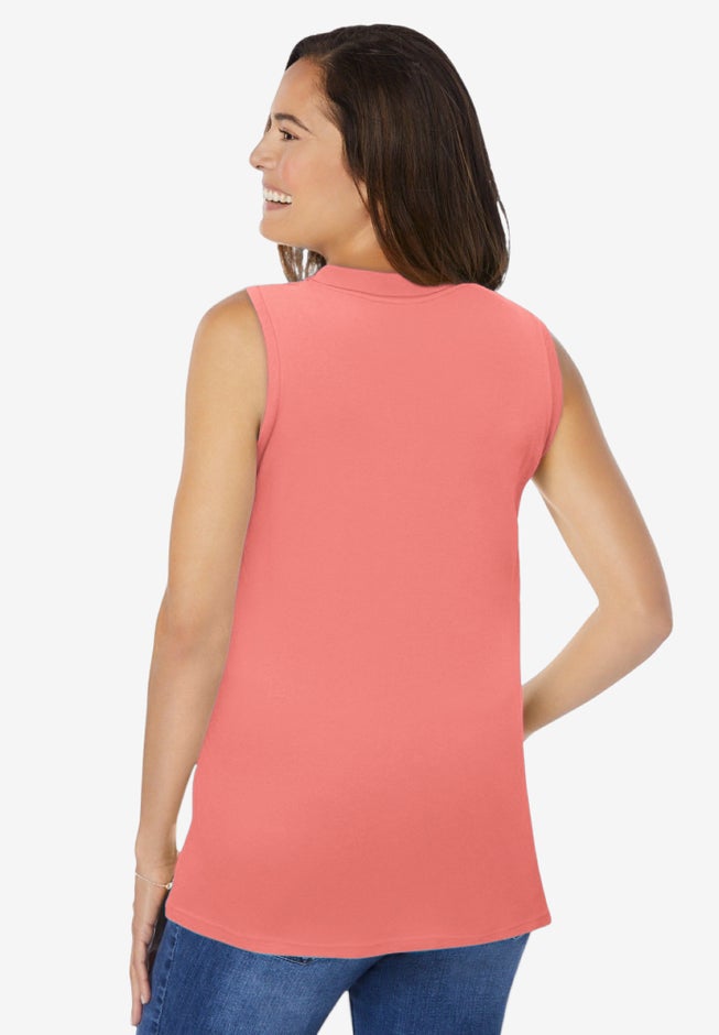 Sleeveless Polo Tunic image number 1