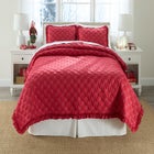 Ribbon Hem Bow Quilt 3-PC Set image number null