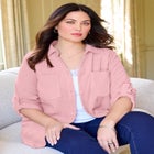 Brushed Rib Cozy Button Front Tunic image number null