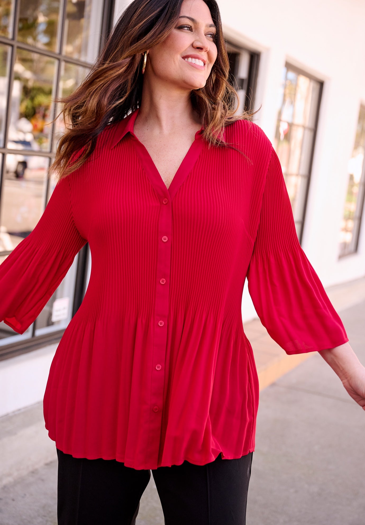 Paloma Pleated Blouse image number 3