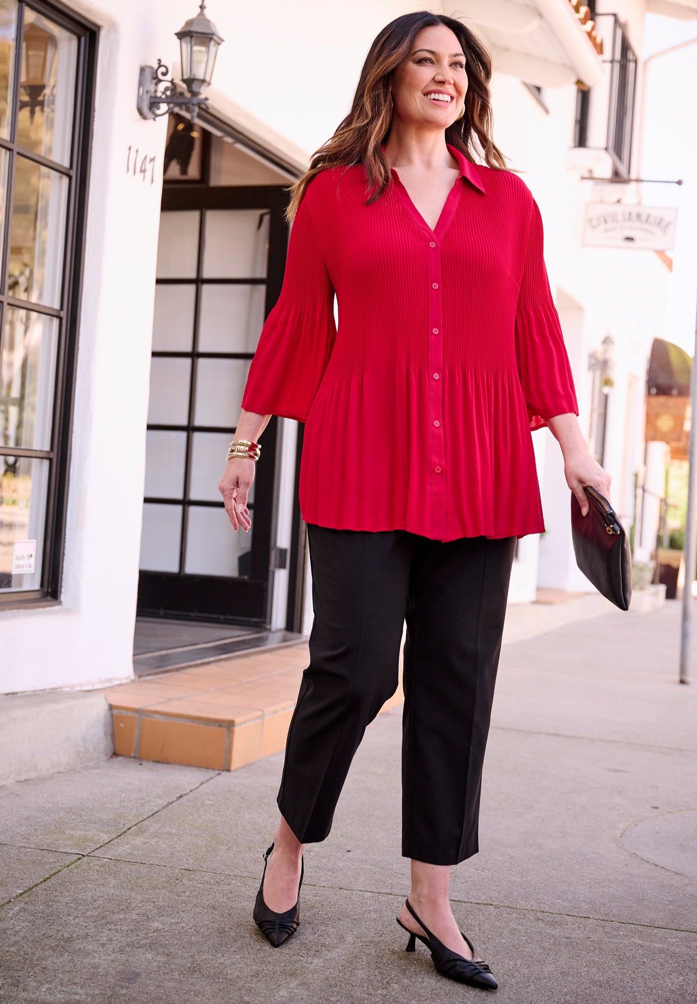 Paloma Pleated Blouse image number 4