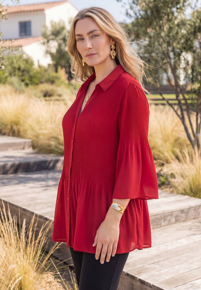Paloma Pleated Blouse image number 2