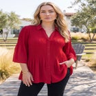 Paloma Pleated Blouse image number null