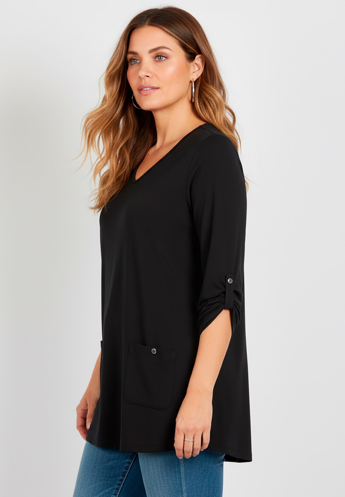 Suprema&reg; Patch Pocket Tunic image number 1