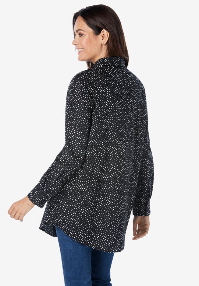 Perfect Long-Sleeve Button Down Shirt image number null