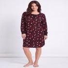 Long Sleeve Henley Sleepshirt image number 0