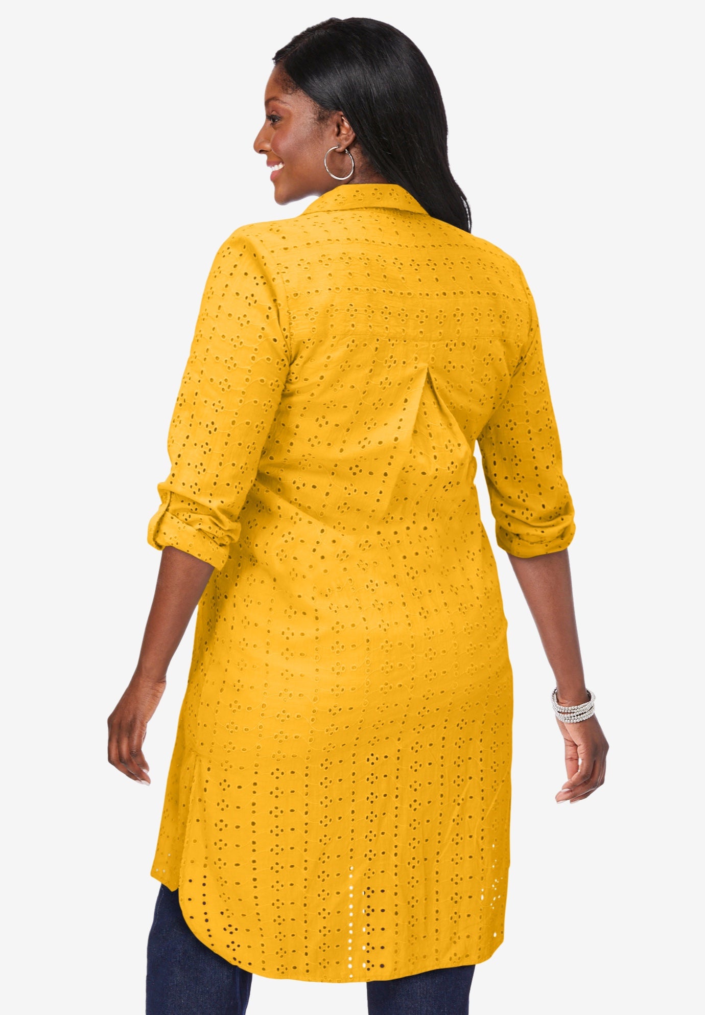 Eyelet Mega Tunic image number 1