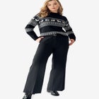 Woven Wide Leg Pants image number null