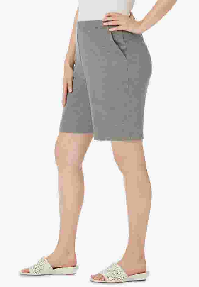 Soft Ease Knit Shorts image number 2