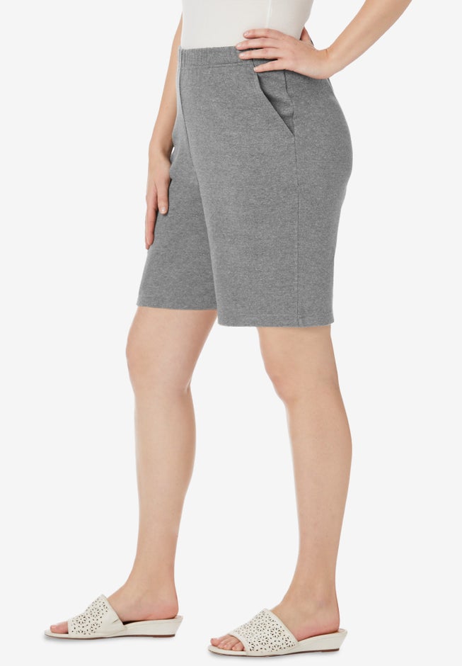 Soft Ease Knit Shorts image number 1