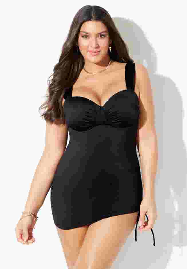 Adjustable Two Piece Swimdress image number 0
