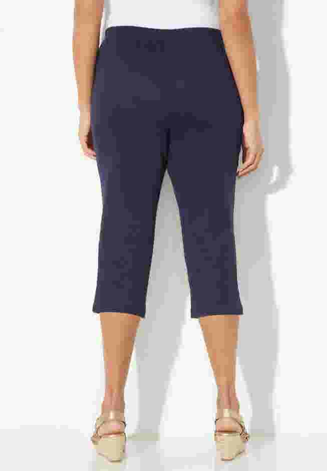 Everyday Cotton Twill Capri image number 1