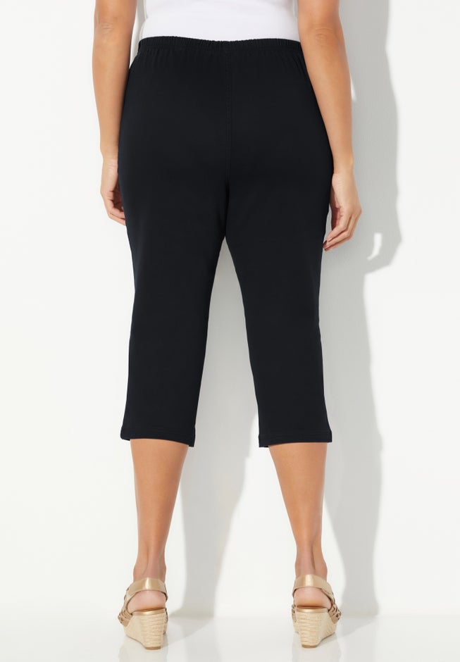 Everyday Cotton Twill Capri image number 1