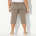 Everyday Cotton Twill Capri image number null