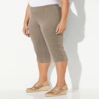 Everyday Cotton Twill Capri image number null