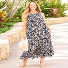 Halter Maxi Dress image number null