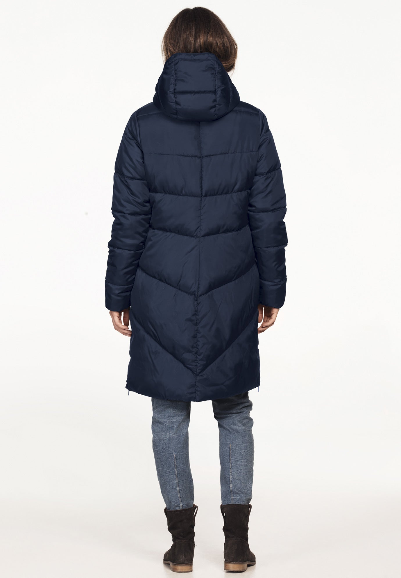 Long Puffer Coat image number 3