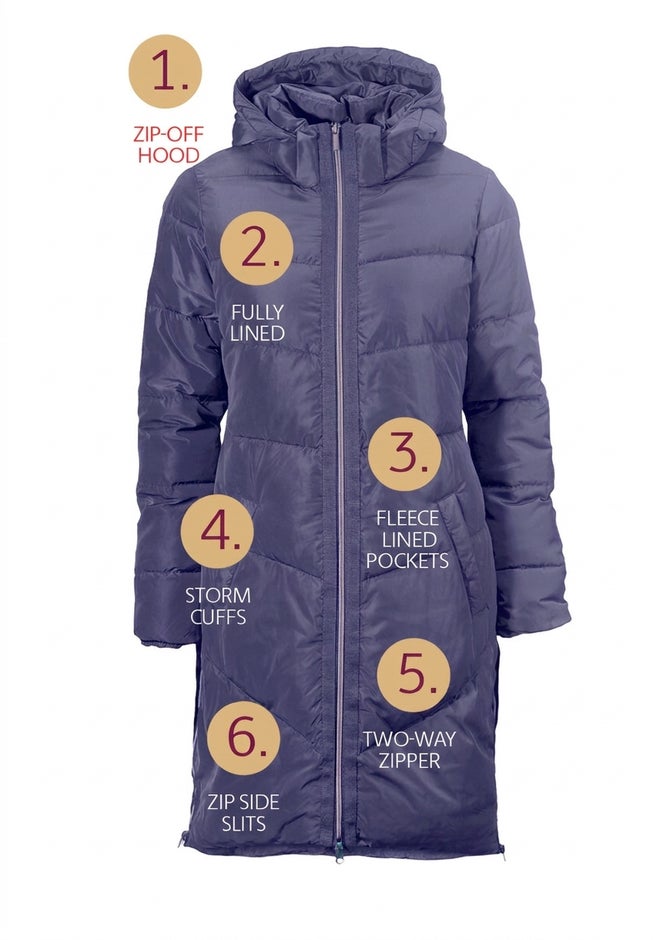 Long Puffer Coat image number 4