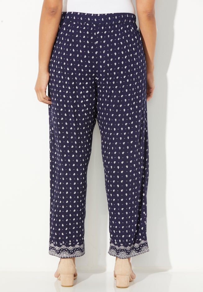 Gauze Ankle Pant image number 1