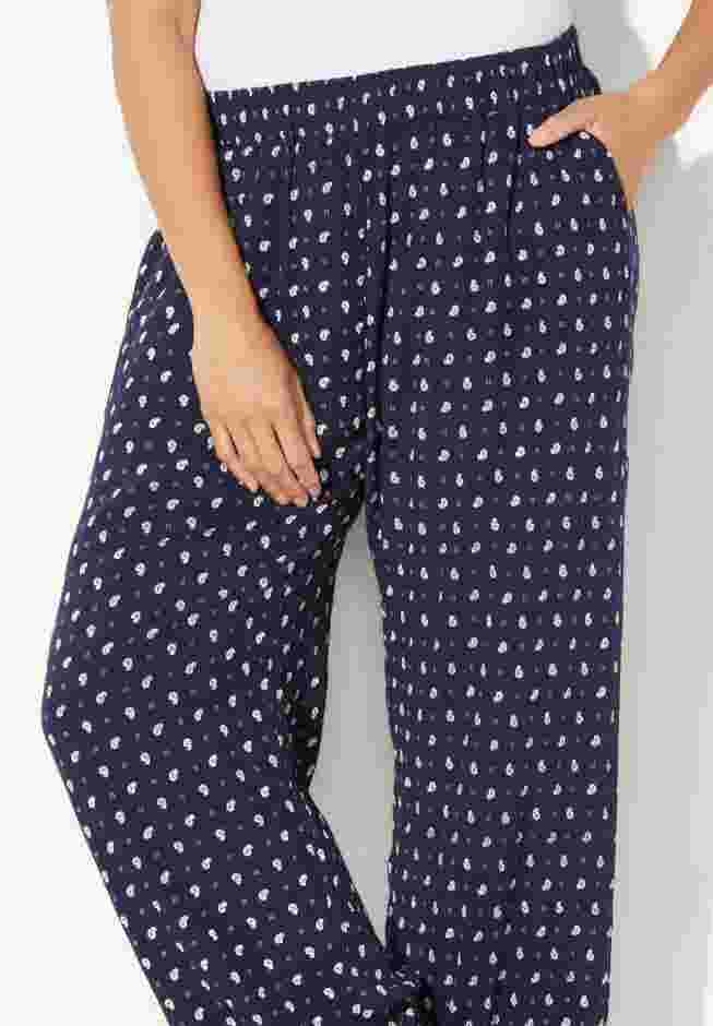 Gauze Ankle Pant image number 3