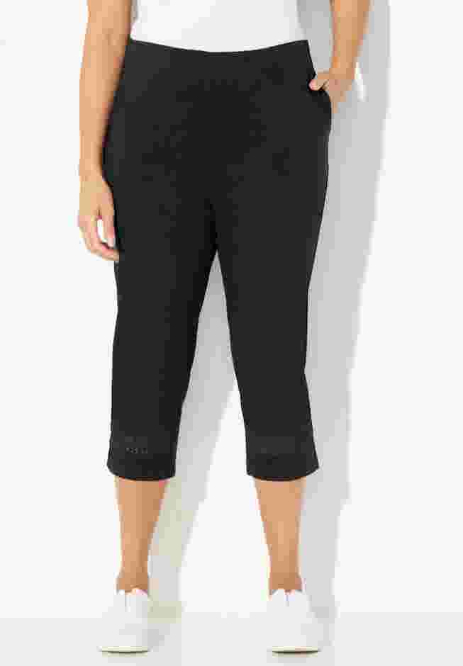Suprema® Crochet Trim Capri image number 0