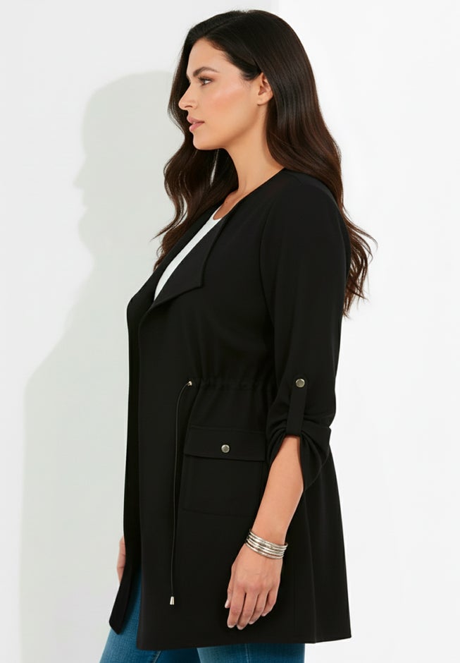 Ponte Utility Jacket image number 2