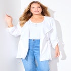 Ponte Utility Jacket image number null