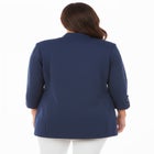 Ponte Knit Blazer image number null