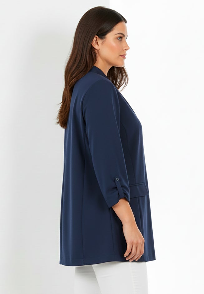 Ponte Knit Blazer image number 2