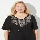 Easy Fit Peasant Tee image number null